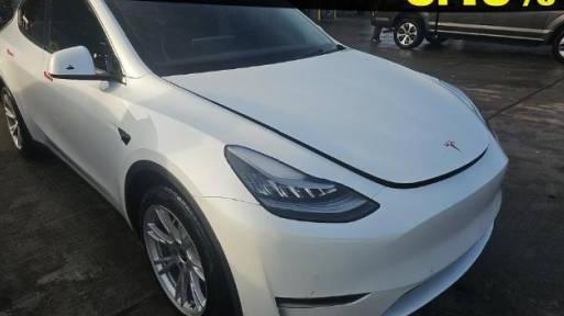 TESLA MODEL Y 2020 5YJYGDEEXLF055328 image